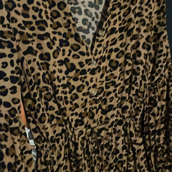Cheetah Print Dress l Small - Picture 2 of 5